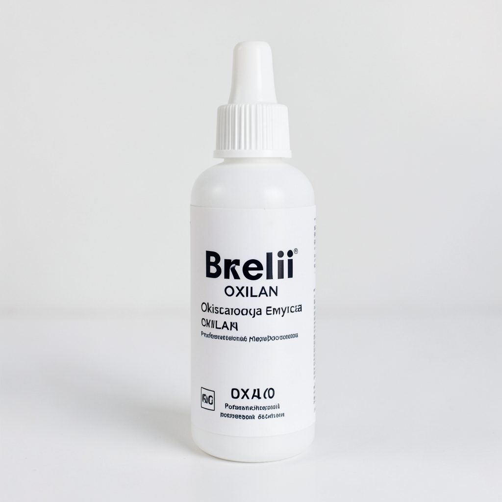 Бутылочка окислительной эмульсии Brelil OXILAN белого цвета